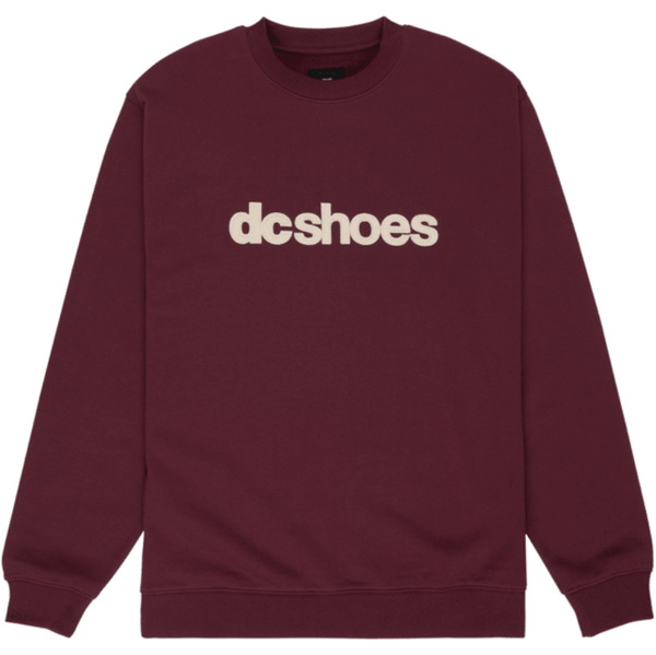 2026 DC Shoes Mens DC Spot Crew Sweatshirt EDYFT03581 - Fig